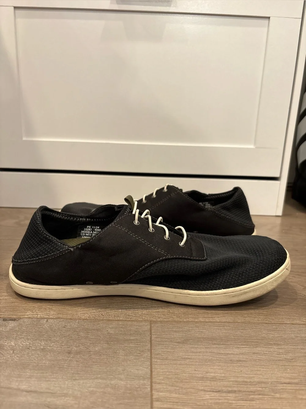 OLUKAI Nohea Moku Black Casual Shoes Mens Size US 11